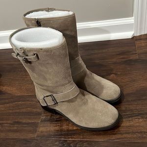 taupe boots- Vince Camuto